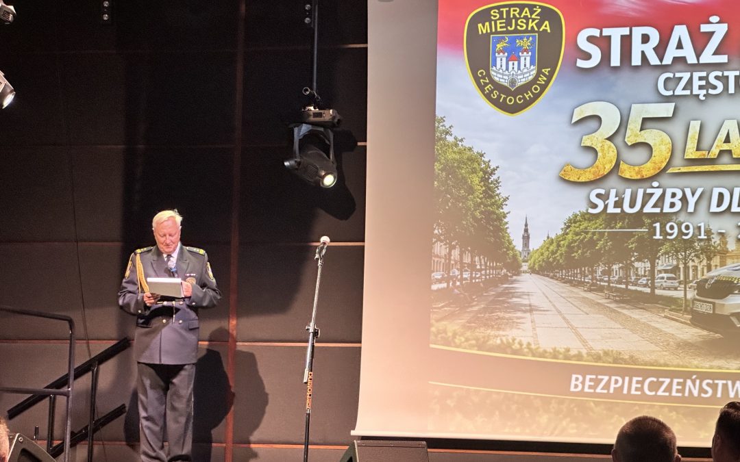 Rotary Club Częstochowa na obchodach 35-lecia Straży Miejskiej